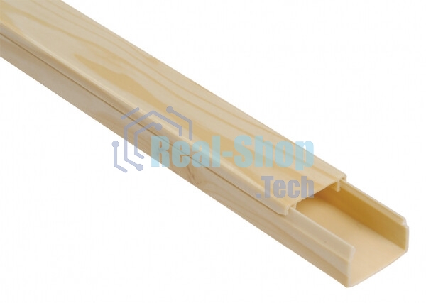 Кабель-канал 20х10 L2000 пластик ЭЛЕКОР сосна IEK CKK10-020-010-1-K34