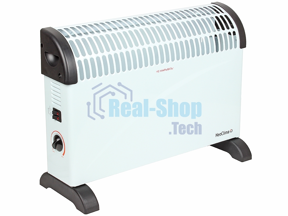 Конвектор Neoclima Fast 2000w, нагревательный элемент ZIG-ZAG, 3 режима нагрева ( 750/150/2000 Вт), моментальный нагрев, режим ANTI FROST