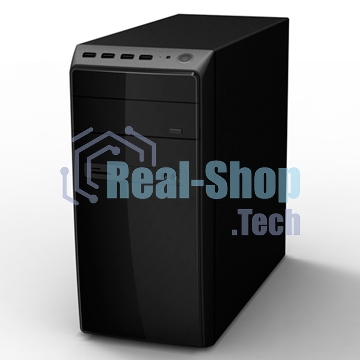 Компьютерный корпус InWin POWERMAN ES726BK USB 3.0 (Mini Tower, mATX, 450W PM-450ATX, USBx2, USB 3.0x2 + Audio, черный)
