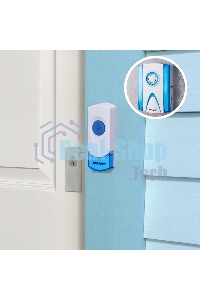 Звонок дверной беспроводной Rexant кнопка IP 44 RX-3