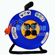 Удлинитель на катушке 4х30 м с заземл. 16А IP44 ВЕМ-250 термо ПВС 3х2.5 UNIVersal 9634207