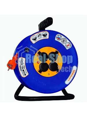 Удлинитель на катушке 4х30 м с заземл. 16А IP44 ВЕМ-250 термо ПВС 3х2.5 UNIVersal 9634207