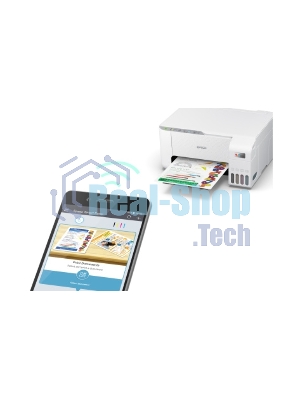 МФУ струйное Epson L3256 (C11CJ67407/C11CJ67414/C11CJ67421/C11CJ67519/C11CJ67504/C11CJ67524/C11CJ67516), A4 цветное, печ. до 10 стр/мин. (ч/б) до 5 стр/мин. (цвет), 1440 x 5760 dpi (печать) 1200x2400dpi (скан.), USB, Wi-Fi