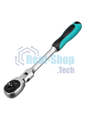 Ключ трещотка Stels 1/4, 72 зуба, с быстрым сбросом. шарнирная СrV