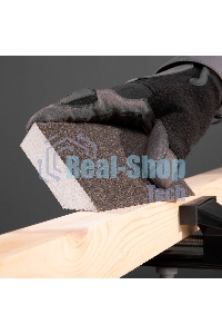 Губка для шлифования Matrix, 120 х 90 х 25 мм, трапеция, мягкая, P 60