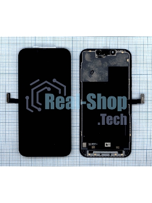 Дисплей (модуль) для Apple iPhone 13 Pro в сборе с тачскрином (Soft Oled), черный
