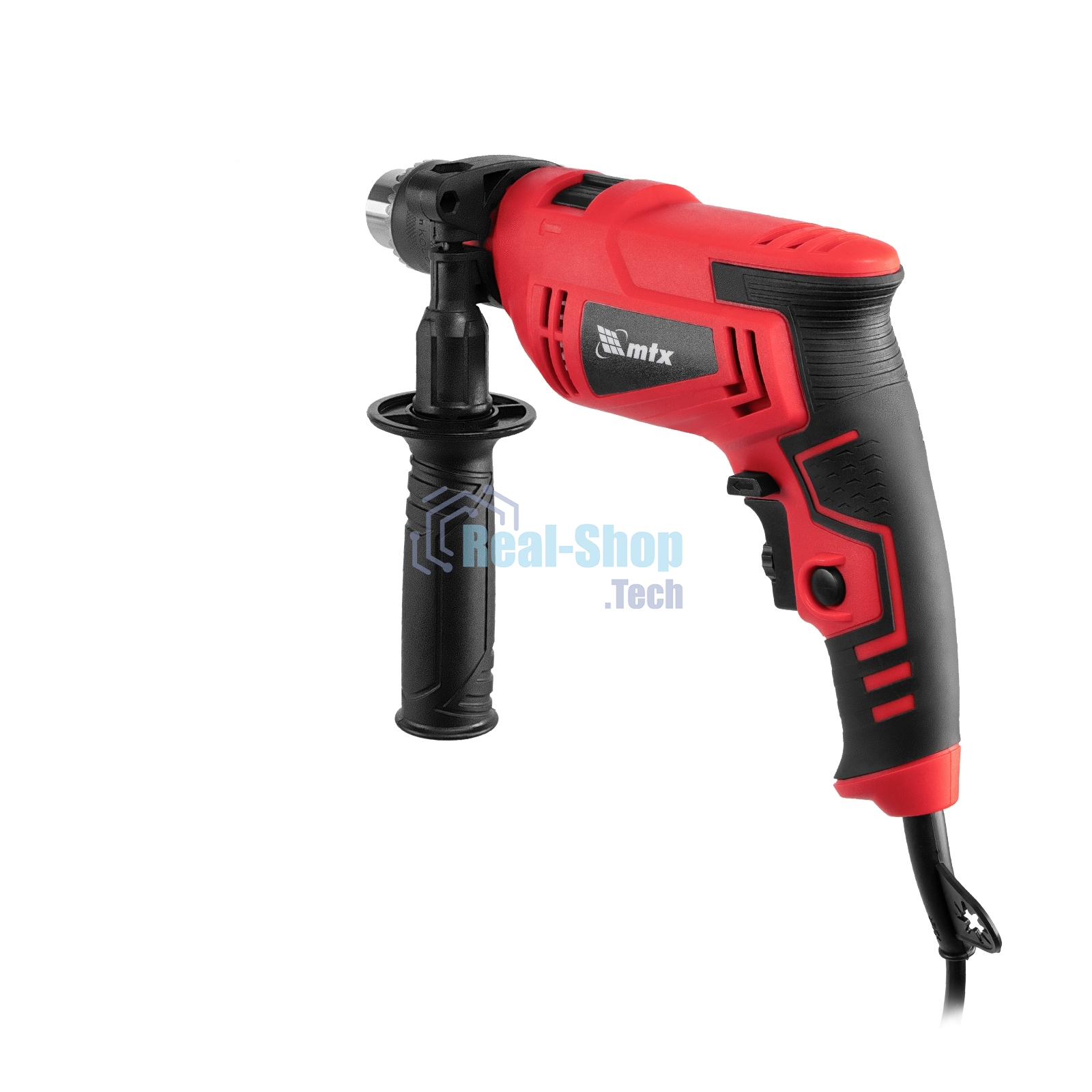 Дрель ударная MTX MID-600, 600 Вт, 0-3000 об/мин, 0-48000 уд/мин
