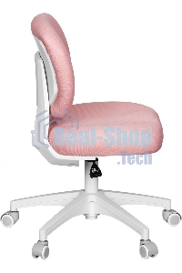 Кресло детское Cactus CS-CHR-3594PK розовый крестов. пластик белый