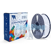 Филамент NVPrint PLA High Speed White для 3D печати диаметр 1.75мм длина 330 метров масса 1 кг