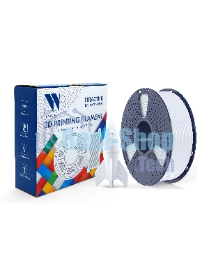 Филамент NVPrint PLA High Speed White для 3D печати диаметр 1.75мм длина 330 метров масса 1 кг