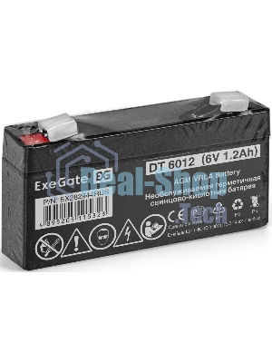Батарея для ИБП ExeGate DT 6012 (6V 1.2Ah), клеммы F1