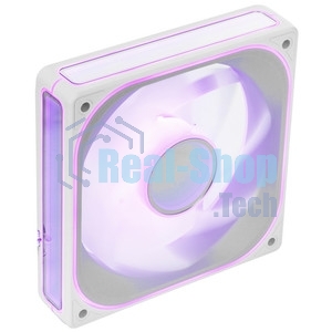 Вентилятор для корпуса JONSBO ZF-120W (120x120x25мм, 4-pin PWM, ARGb, 61.0CFM, 28.9dBA, 1500RPM, белый, 3pcs)