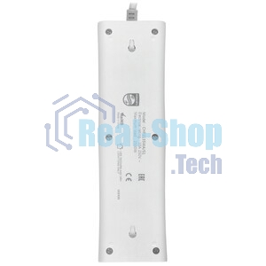 Сетевой фильтр Philips CHP2135WA/51, 2м, 3 розетки, белый