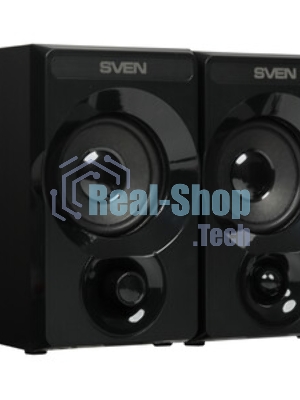 Акустическая система SVEN SPS-535, черный, акустическая система 2.0, USB, мощность 2x3 Вт(RMS)