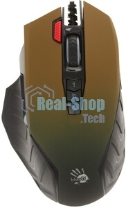 Мышь проводная A4Tech Bloody J95s серый, 8000 dpi, USB, кнопки - 9