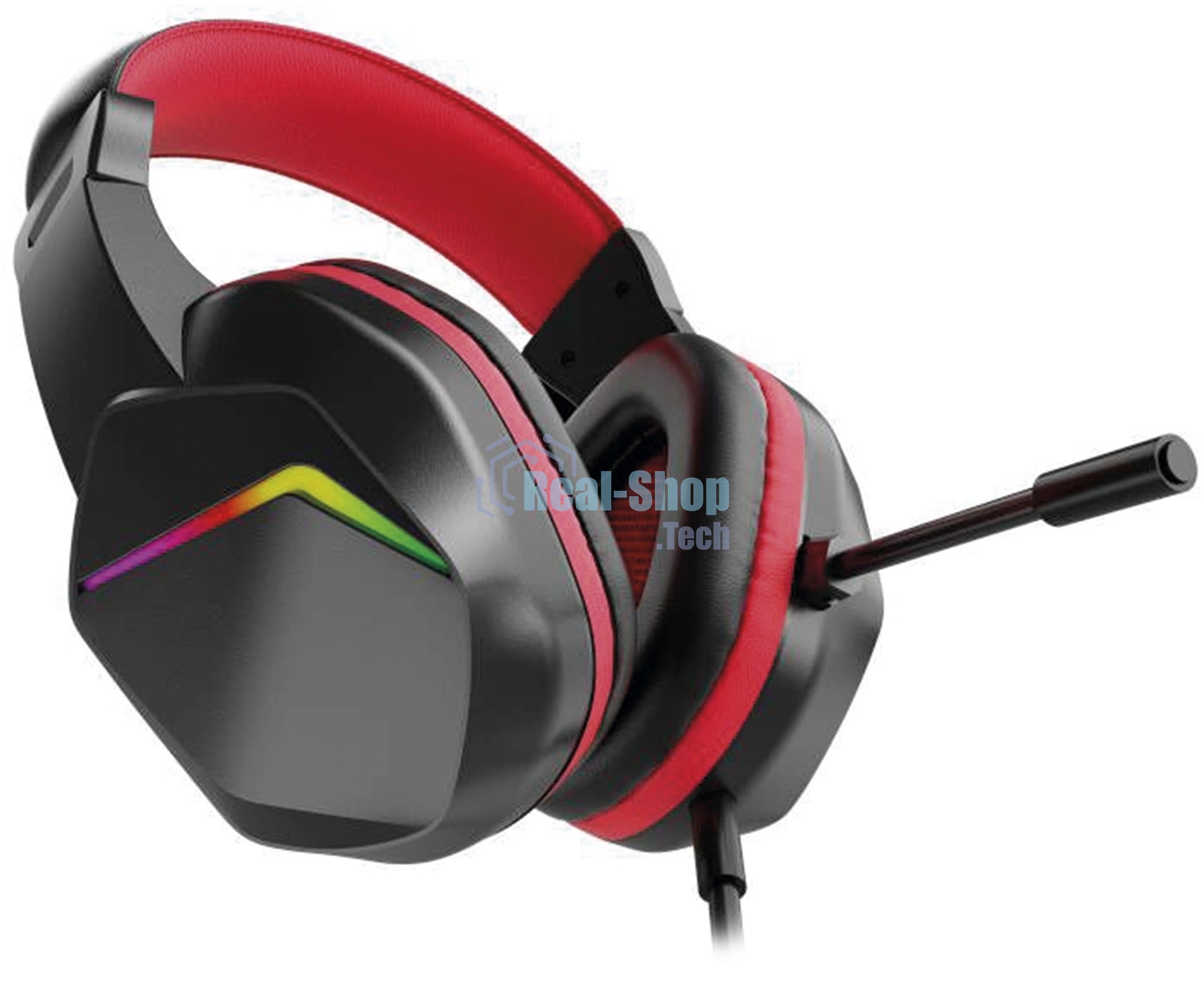 Гарнитура Oklick HS-L335G чёрный, проводная, USB-C/3.5 мм