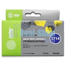 Картридж струйный Cactus CS-EPT1714 17XL желтый (10 мл) для Epson Expression Home XP-33/103/203/207/303/306/403/406
