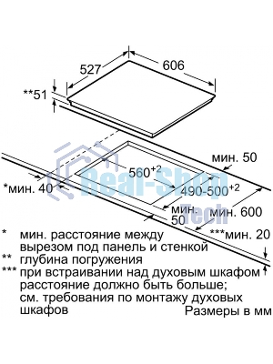 Индукционная варочная панель Bosch PXX675DV1E черный