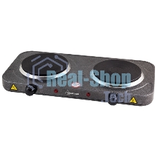 Плита настольная электрическая Homestar HS-1104 1000+1000Вт Ф155+155мм чугун