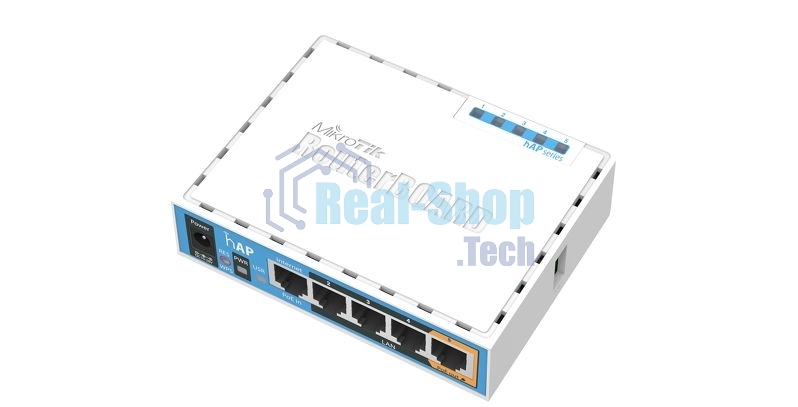 Точка доступа Mikrotik hAP RB951Ui-2nD RouterBOARD hAP