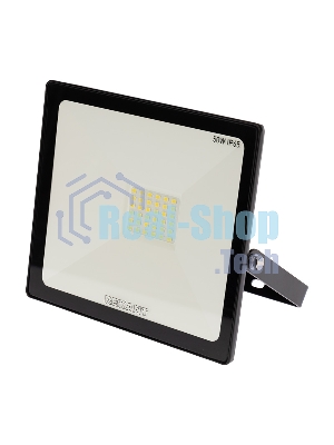 Прожектор светодиодный Rexant 50 Вт 200–260В IP65 4000 лм 6500 K холодный свет