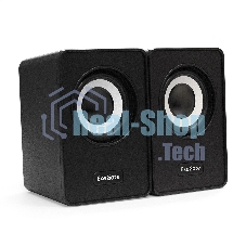 Акустическая система 2.0 ExeGate EX287054RUS Disco 120 (питание USB, 2х3Вт (6Вт RMS), 100-20000Гц, черный)