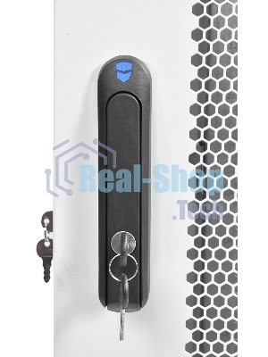 Шкаф коммутационный ЦМО ШТК-М-42.8.8-4ААА 42U 800x820 мм пер. дв. перфор. задн. дв. стал. лист 2 бок. пан. 500 кг белый