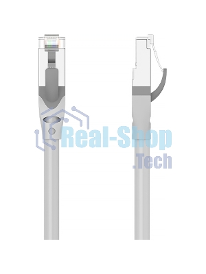 Патч-корд Vention прямой SFTP cat.6A, RJ45 - 2м. Серый