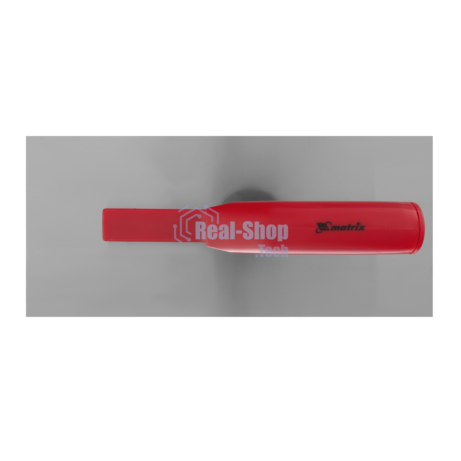 Гладилка Matrix стальная, 280 х 130 мм, зеркальная полировка, пластмас. ручка