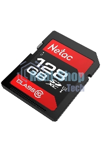 Флеш карта Netac P600 SDHC 128Gb U1/C10 up to 80Mb/s, retail pack