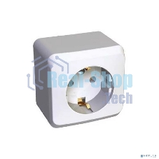 Розетка 1-м ОП Этюд 16А с заземл. белый SchE PA16-003B