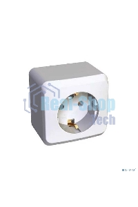 Розетка 1-м ОП Этюд 16А с заземл. белый SchE PA16-003B