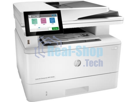 МФУ лазерное HP LaserJet Enterprise M430f (3PZ55A), A4, ч/б, печ. до 40 стр/мин., скан. до 29 стр/мин., 1200 x 1200 dpi (печать) 600x600dpi (скан), USB, RJ-45, Air Print, Mopria