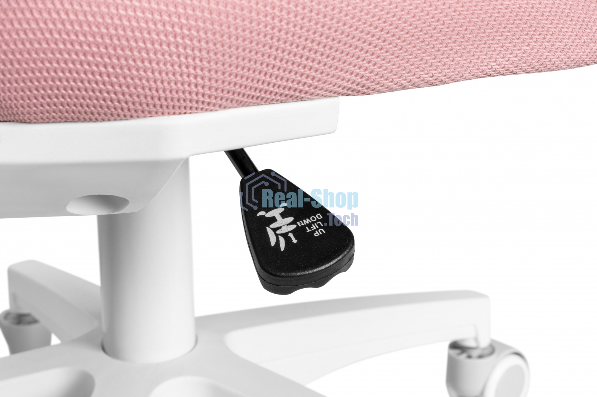 Кресло детское Cactus CS-CHR-3594PK розовый крестов. пластик белый