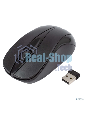 Мышь беспроводная HIPER HOMW-061 черный, 1000 dpi, радиоканал, USB, кнопки - 3