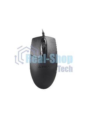 Мышь проводная A4Tech OP-720S черный, 1200 dpi, USB Type-A, кнопки - 3