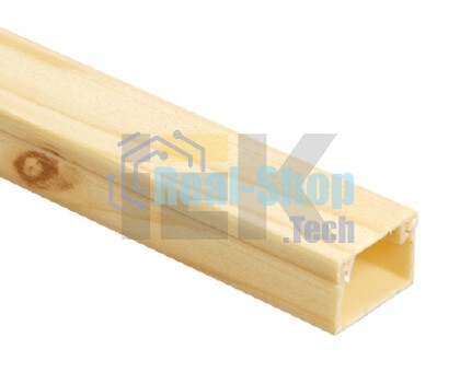 Кабель-канал 20х10 L2000 пластик ЭЛЕКОР сосна IEK CKK10-020-010-1-K34