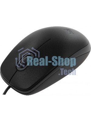 Мышь проводная Logitech M110 Silent черный, 1000 dpi, USB, кнопки - 3