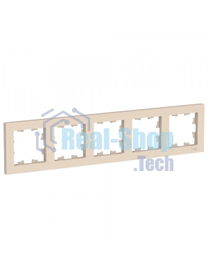 Рамка 5-м ATLAS DESIGN универс. беж. SchE ATN000205