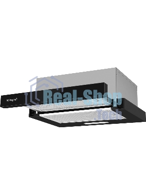 Вытяжка Weissgauff TEL 450 Black Glass