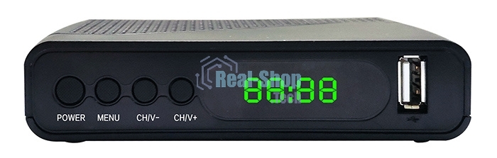 Ресивер HYUNDAI H-DVB500 черный Цифровой TV