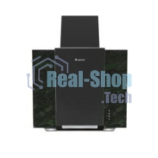 Вытяжка наклонная Gefest ВО 3603 К59 черный/зеленый мрамор, 60 см, 550 куб. м/ч, 76 дБ