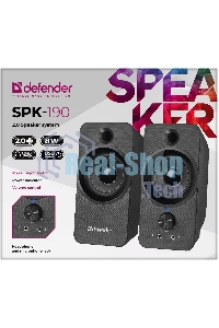Акустическая система Defender 2.0 SPK-190 черный