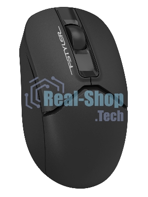 Мышь беспроводная A4Tech Fstyler FG12 черный, 1200 dpi, радиоканал, USB, кнопки - 3
