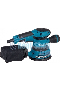 Эксцентриковая шлифовальная машина Makita BO5040 ЭШМ,300Вт,ф125мм,12000об\м,ампл-2.8мм,1.4кг,кор,п\сборник,доп.рукоятка