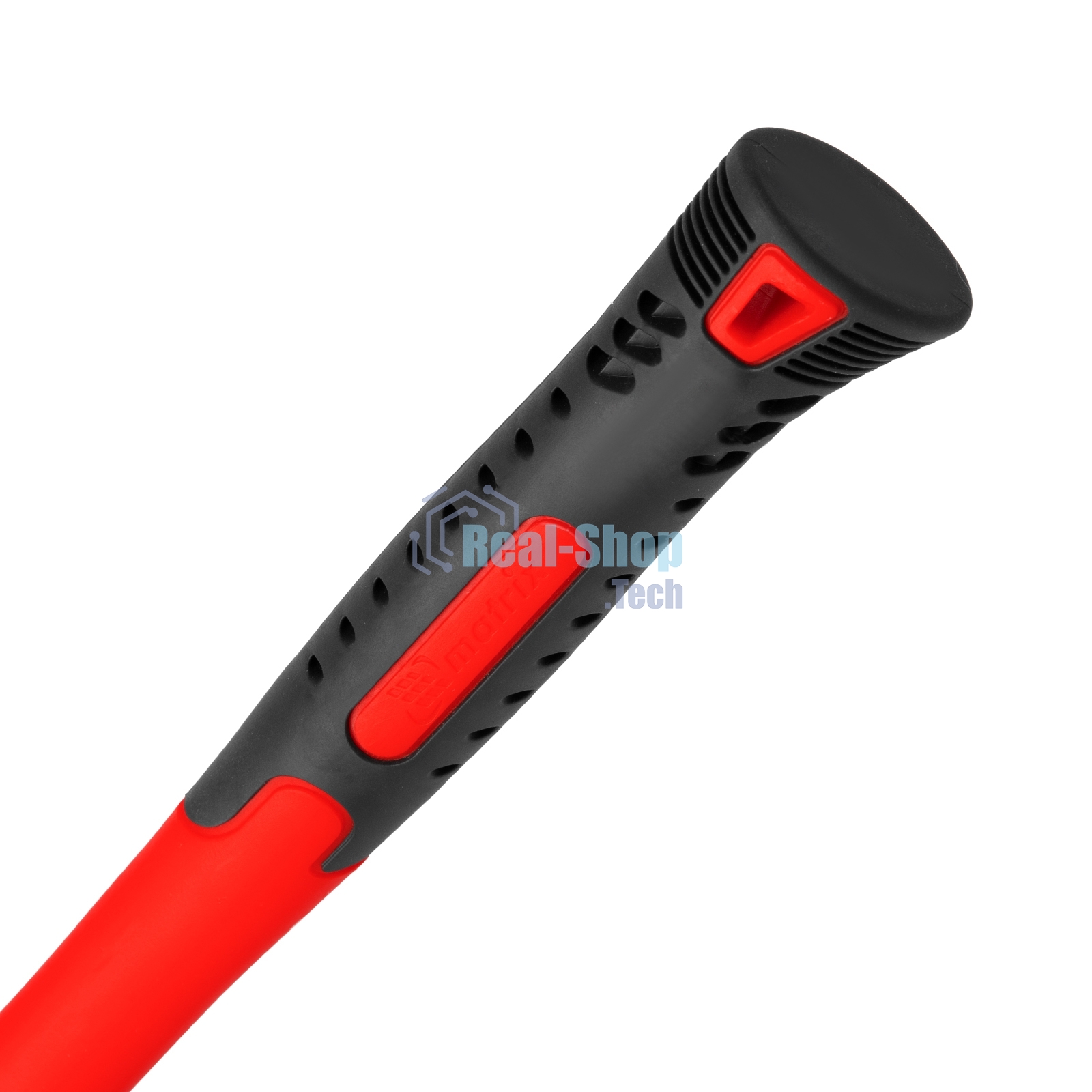 Киянка Matrix резиновая, 450 г, черная резина, фибергласовая рукоятка