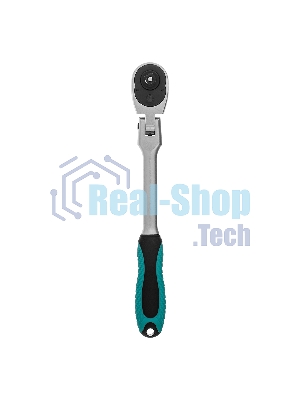 Ключ трещотка Stels 1/4, 72 зуба, с быстрым сбросом. шарнирная СrV