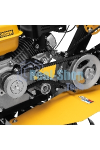 Мотоблок Denzel DPT-170SB, 7 л.с., ремен.сцеп, фрез 3х4, ШОМ, без колес, передачи 2В/1Н