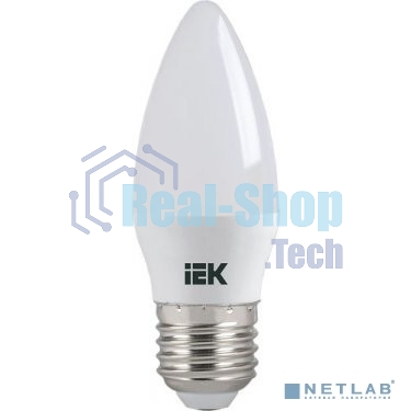 Лампа светодиодная ИЭК LLE-C35-7-230-40-E27 ECO C35 свеча 7Вт 230В 4000К E27