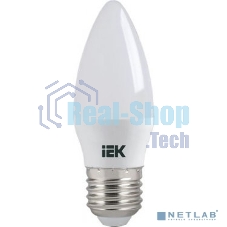 Лампа светодиодная ИЭК LLE-C35-7-230-40-E27 ECO C35 свеча 7Вт 230В 4000К E27